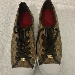 Coach tennis shoes